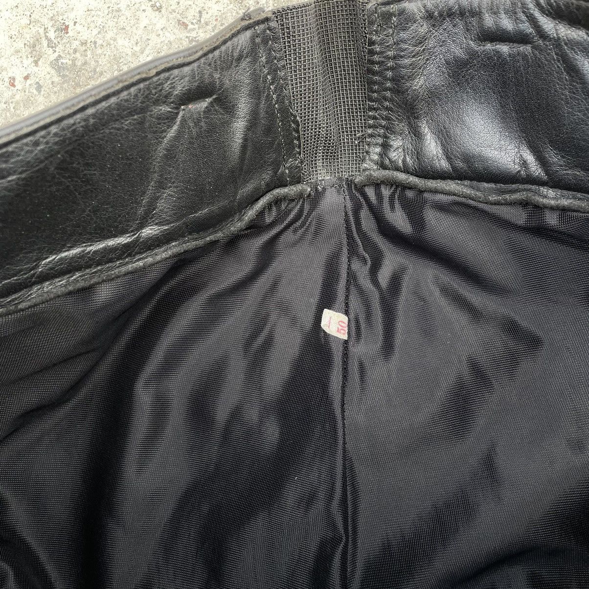 Other Vintage Moto Leather Pants 35 - 36 Size 90s Y2K USA Japan Size US 35 - 6 Thumbnail