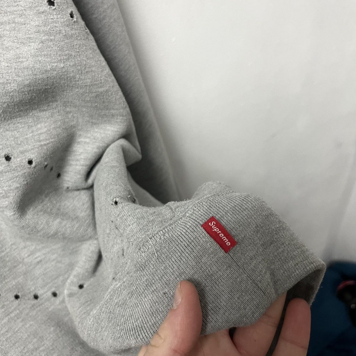 Supreme Supreme Hoodie Grey Size US XL / EU 56 / 4 - 7 Thumbnail
