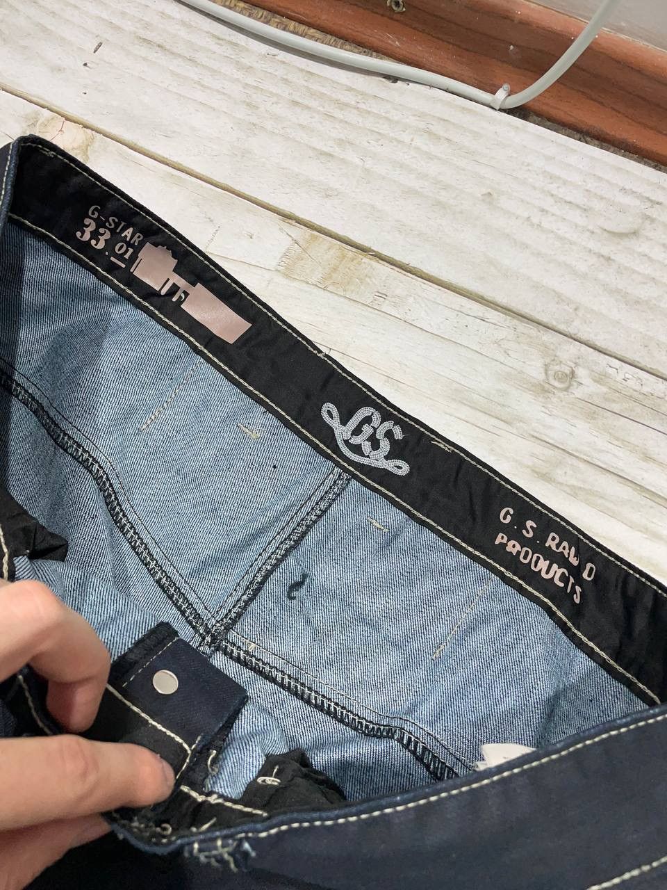 G-Star Vintage G Star Storm Elwood 3301 Jeans Loose Fit Denim Y2K Size US 36 / EU 52 - 12 Thumbnail