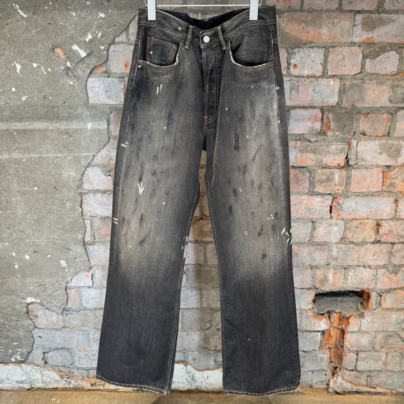 Acne Studios Acne Studios Inked Black Gray Jeans Size US 30 / EU 46 - 1 Thumbnail