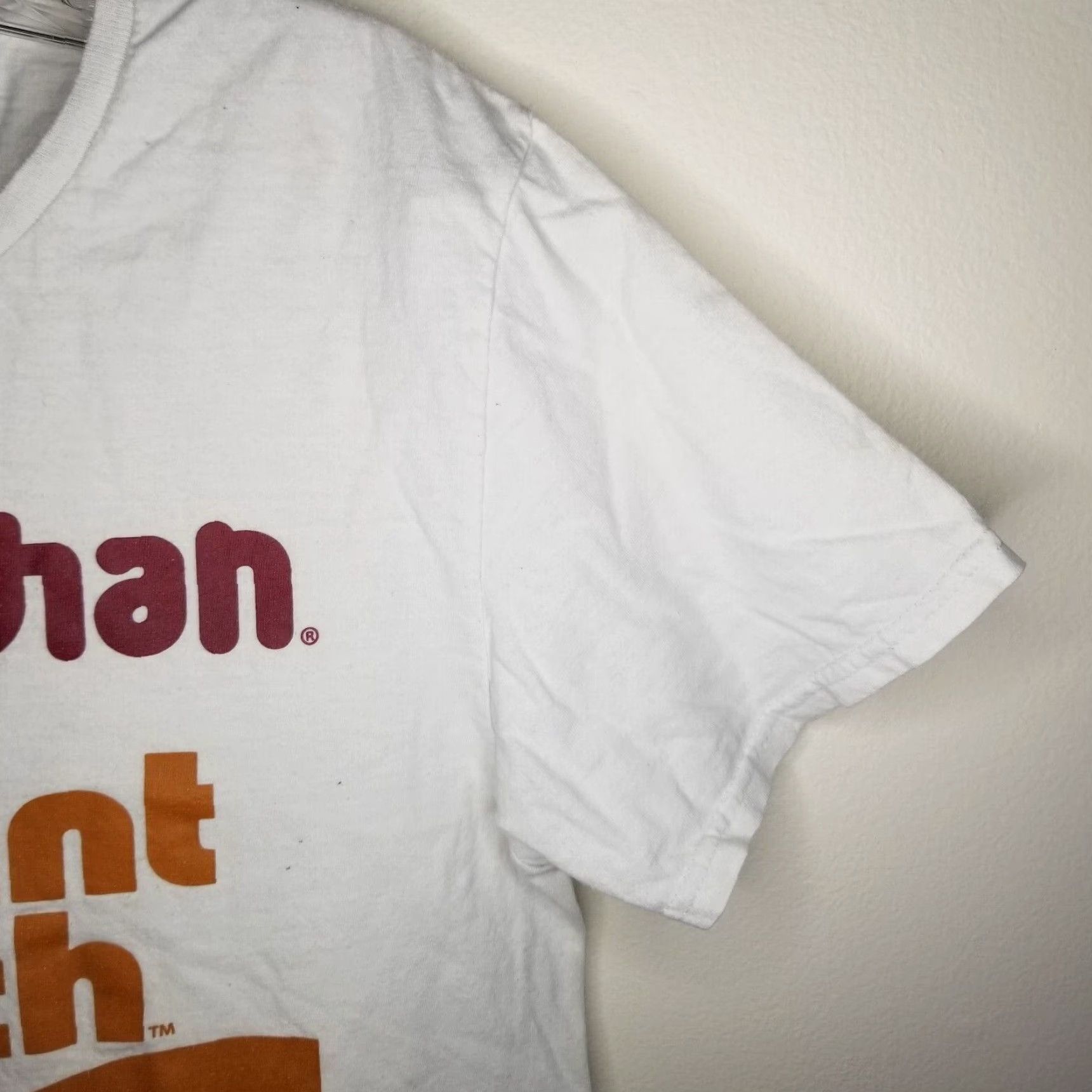 Vintage MARUCHAN White Instant Lunch T-Shirt Short Sleeve Adult Small Mens Size S / US 4 / IT 40 - 4 Thumbnail