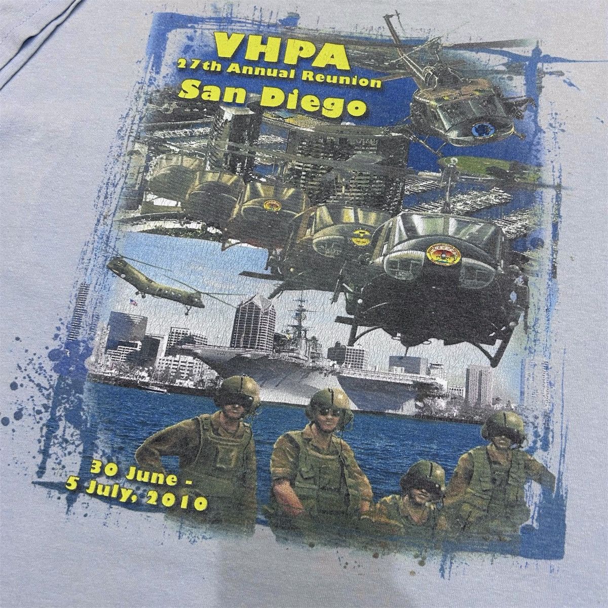 Other Vintage VHPA Vietnam Helicopter Pilots Army 2010 Tshirt Size US M / EU 48-50 / 2 - 5 Thumbnail