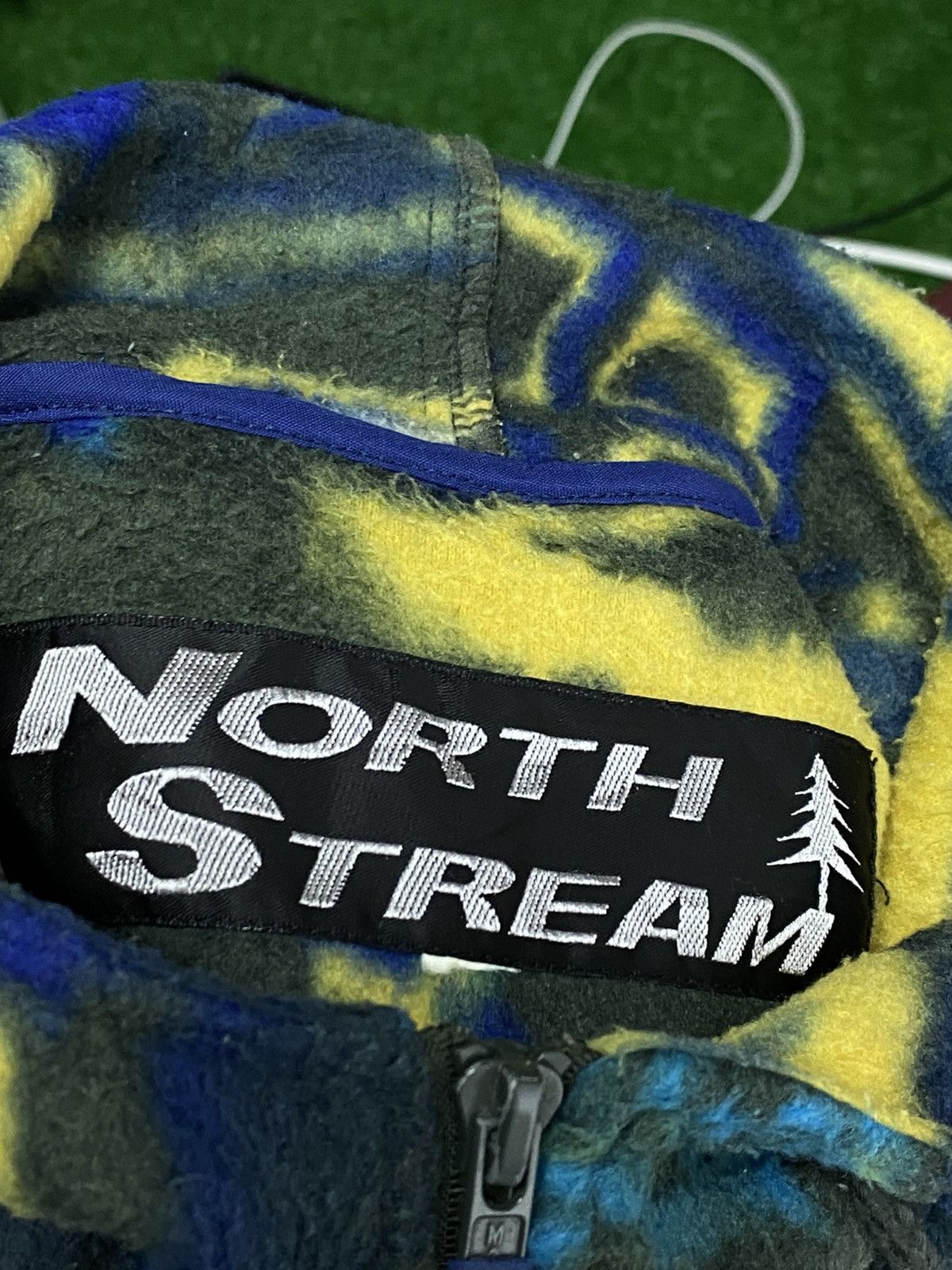 Japanese Brand × Vintage Vintage North Stream Printed fleece Hoodie Size US L / EU 52-54 / 3 - 12 Thumbnail