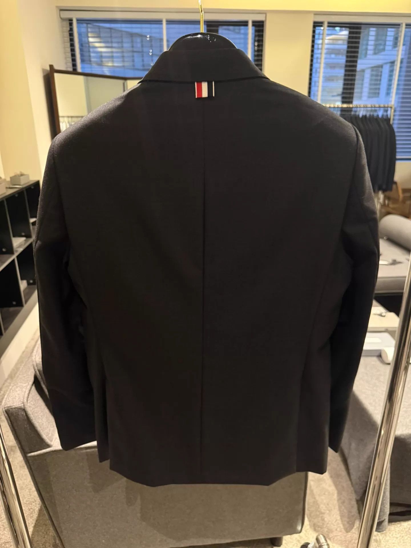 Thom Browne Thom Browne Classic Slim Charcoal Wool Suit Size 2 Size US M / EU 48-50 / 2 - 2 Thumbnail