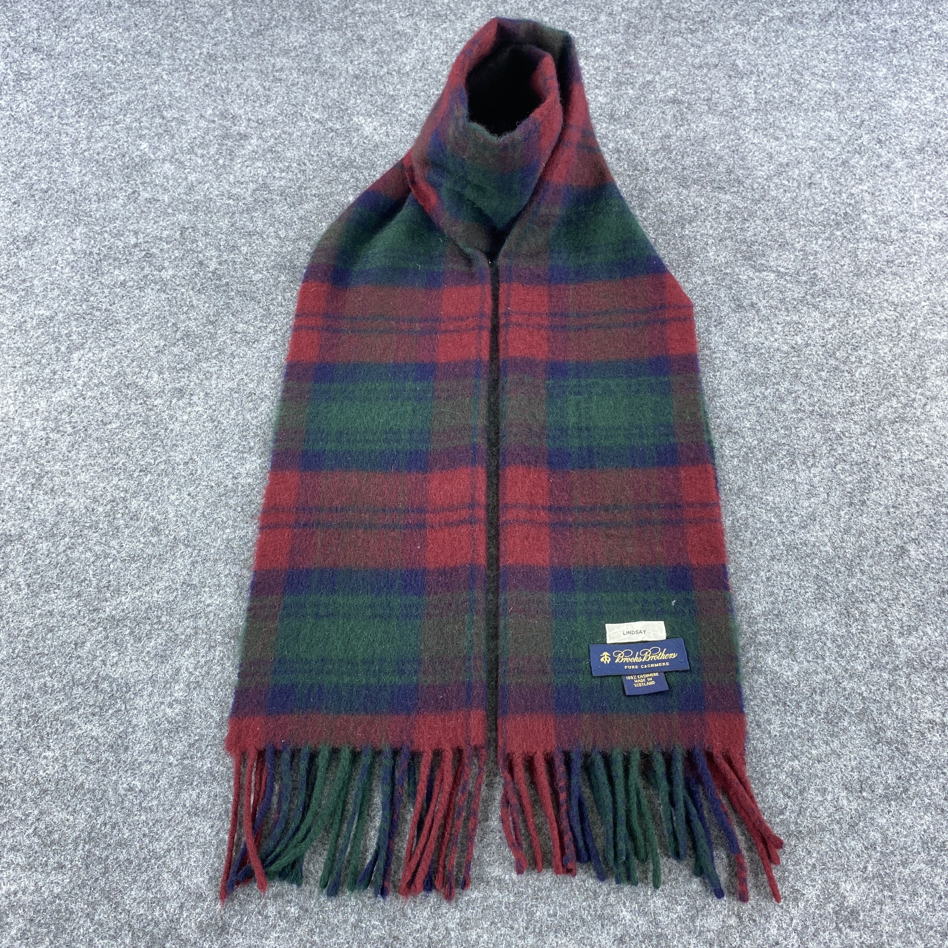 Brooks Brothers × Vintage Brooks Brothers Scarf # Muffler # Neckwear # D593 Size ONE SIZE - 1 Thumbnail