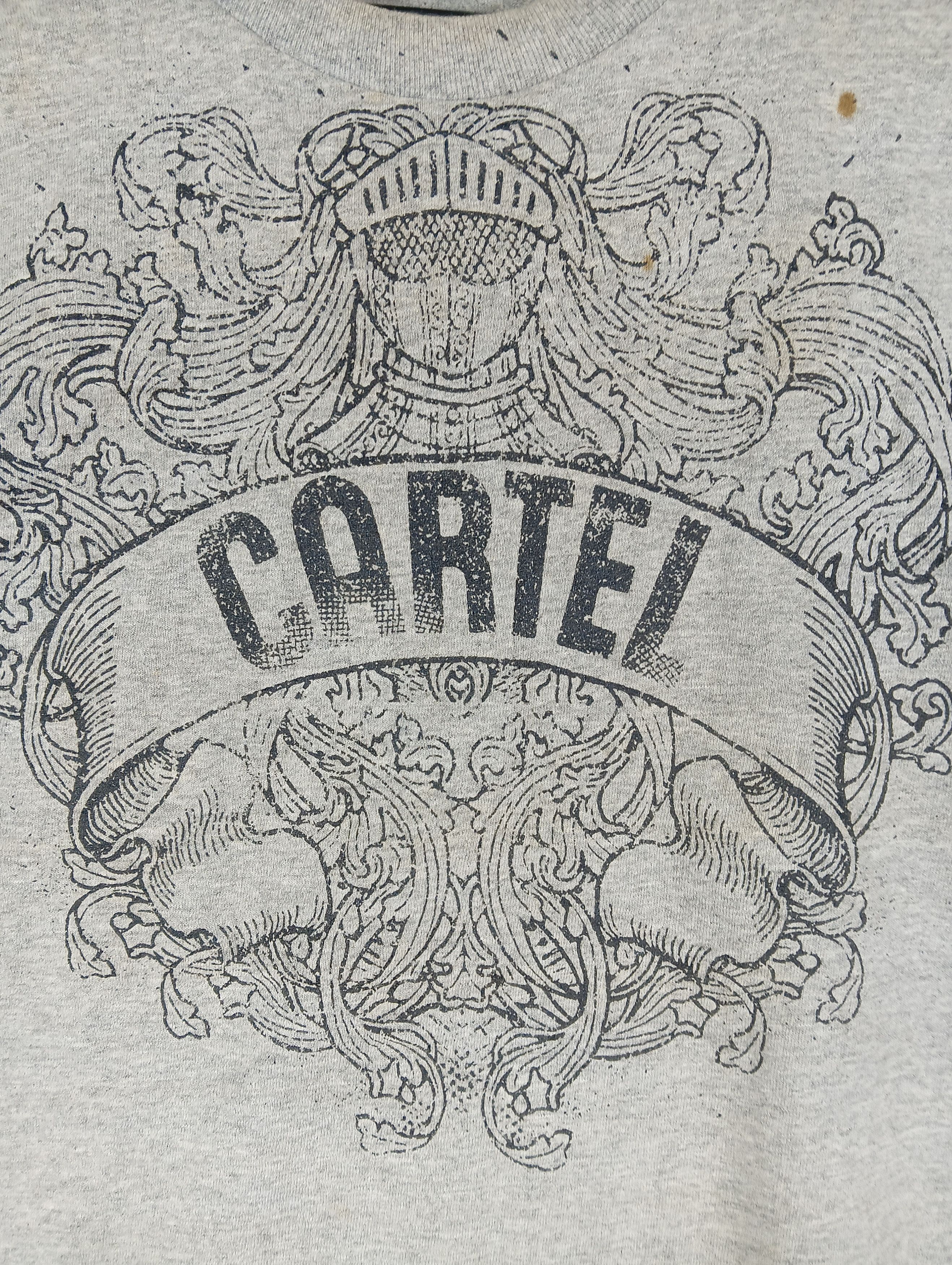 Fruit Of The Loom × Vintage cartel big logo tee Size US S / EU 44-46 / 1 - 2 Thumbnail