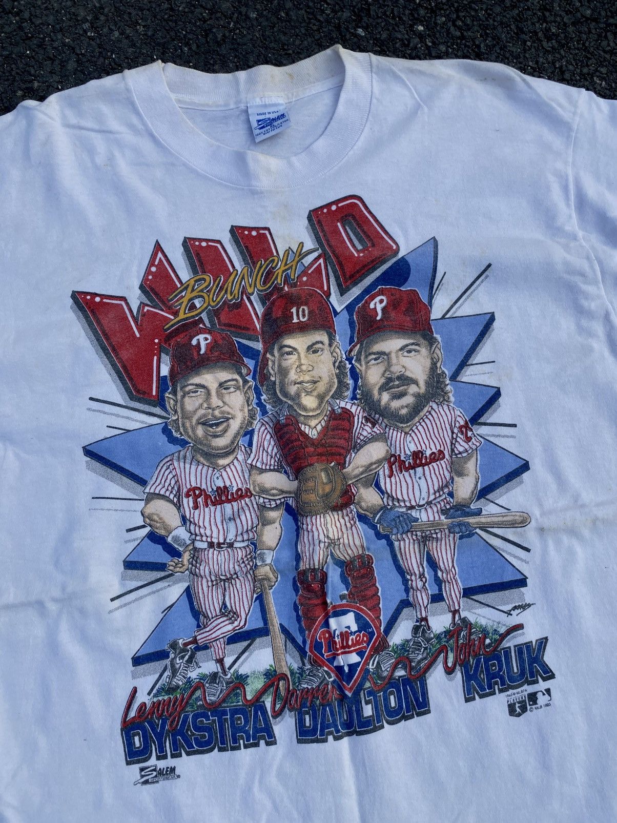 Salem Sportswear Wild Bunch / Philadelphia Phillies – vintage 1993 Size US XL / EU 56 / 4 - 3 Thumbnail