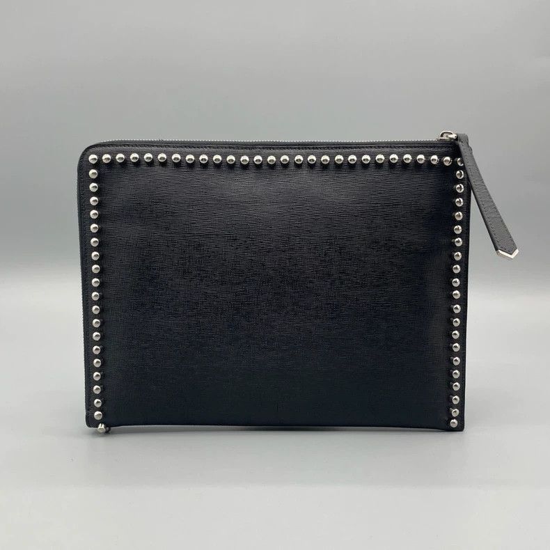 Fendi Fendi Black Handbag with Studs and Details-2505 Size ONE SIZE - 2 Thumbnail