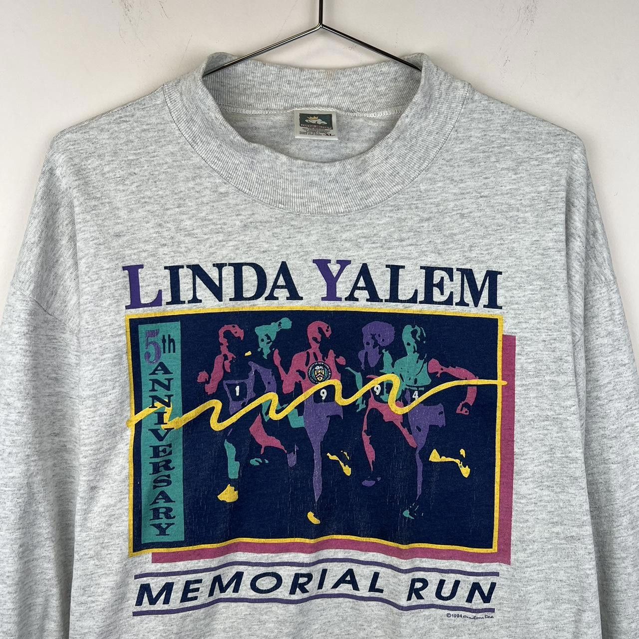 Vintage Vintage Linda Yalem Memorial Run Long Sleeve T-Shirt Size US XL / EU 56 / 4 - 2 Thumbnail