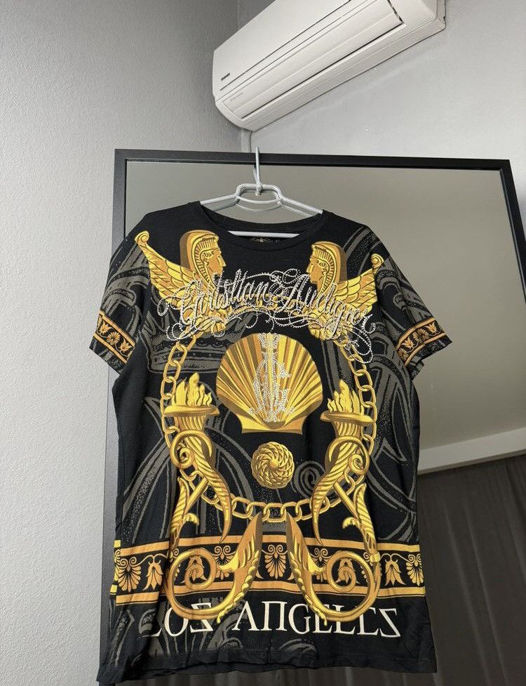 Ed Hardy Ed Hardy by Christian Audigier Tee Polo Avantgarde Vintage Size US L / EU 52-54 / 3 - 4 Thumbnail