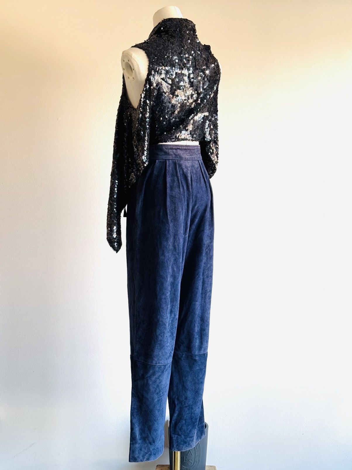 Ann Demeulemeester FW00 Vintage Ann Demeulemeester sequin draped blouse vest Size S / US 4 / IT 40 - 3 Thumbnail