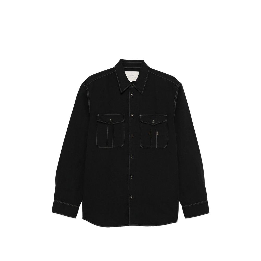 Studio Nicholson Studio Nicholson BLACK Shirts Size US S / EU 44-46 / 1 - 1 Thumbnail