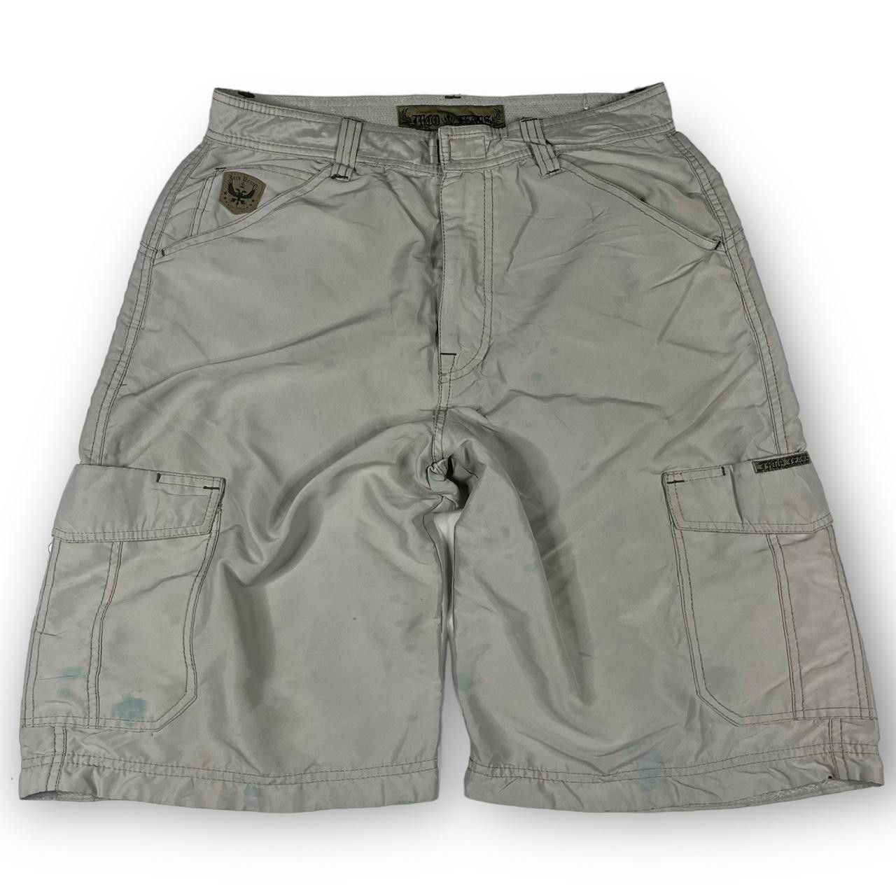 JNCO JNCO Men's Tan and Cream Shorts Size US 32 / EU 48 - 5 Thumbnail