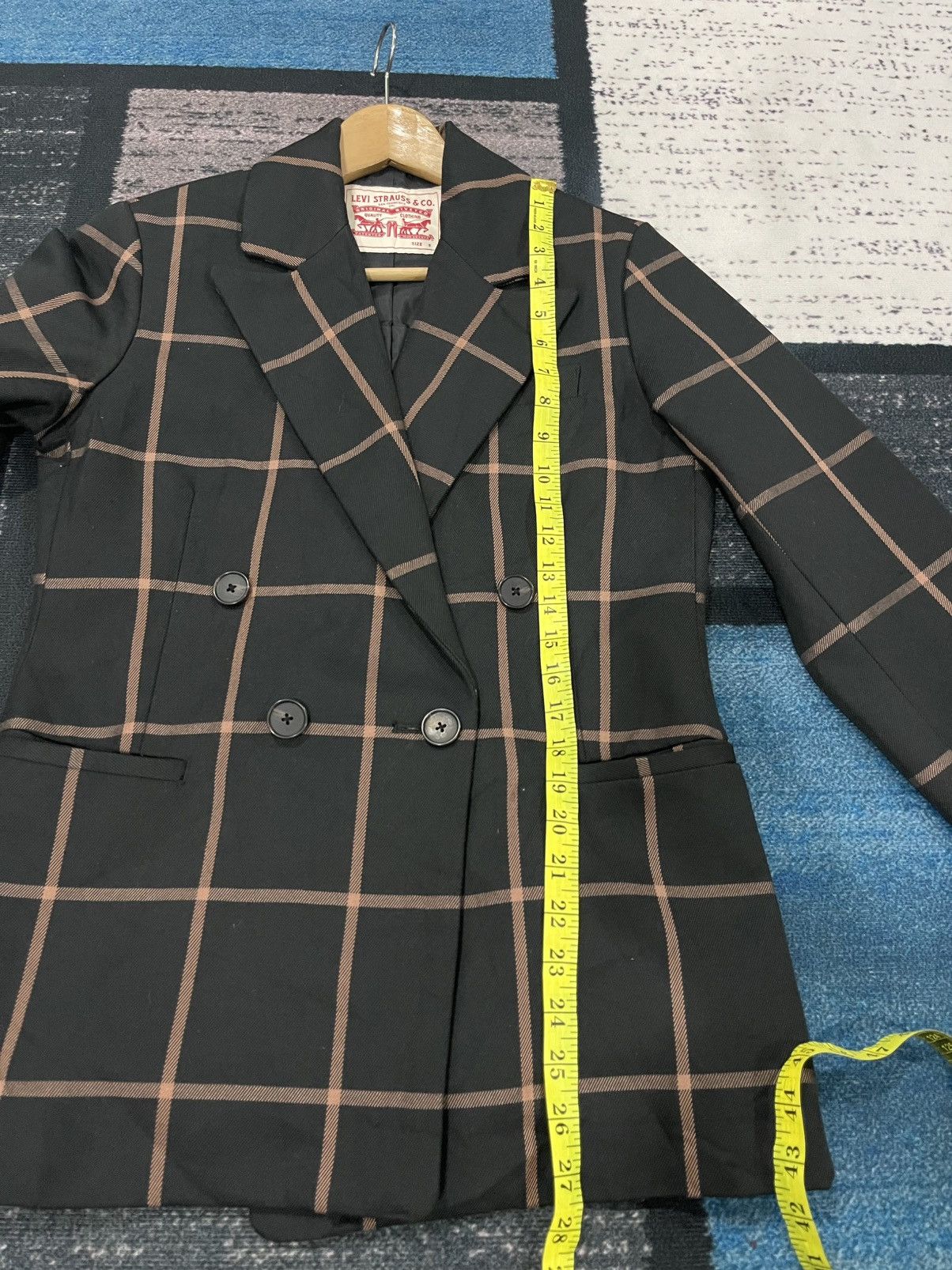 Levi's Levis Abner Blazer In Bonnie Plaid Size S / US 4 / IT 40 - 15 Thumbnail
