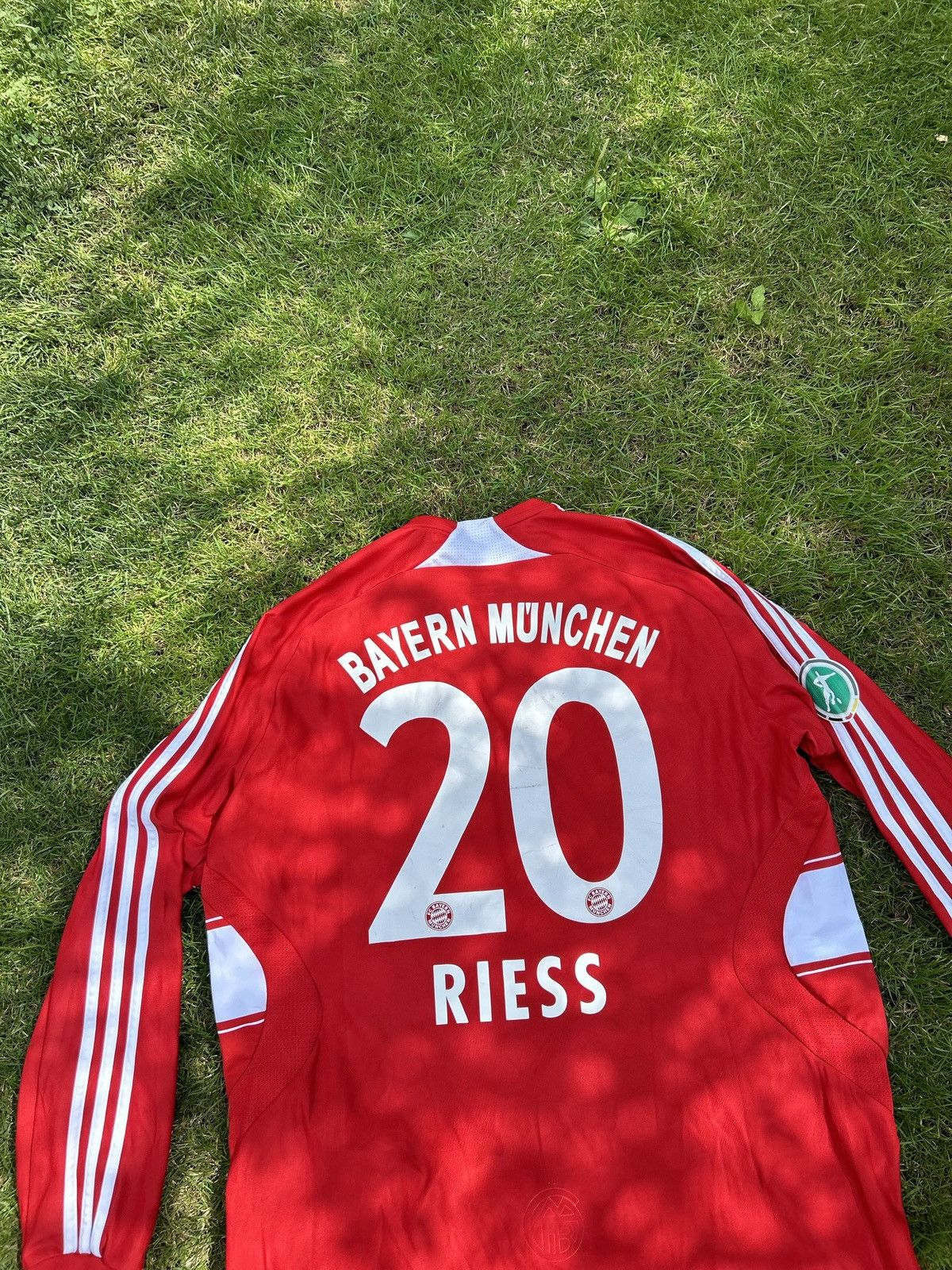 Adidas Adidas bayern munchen Riess vintage football long sleeve Size US XL / EU 56 / 4 - 8 Thumbnail