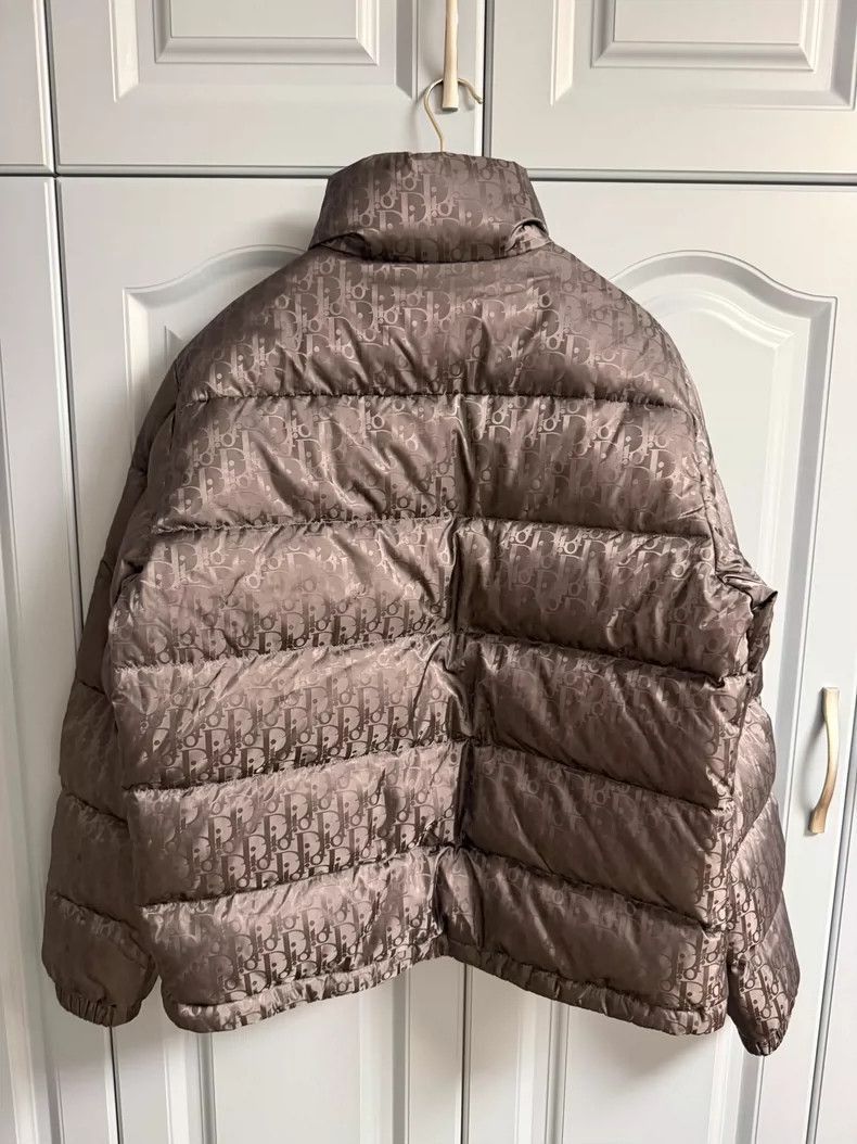 Dior Dior Logo Puffer Jacket in Gray-2506 Size US L / EU 52-54 / 3 - 2 Thumbnail