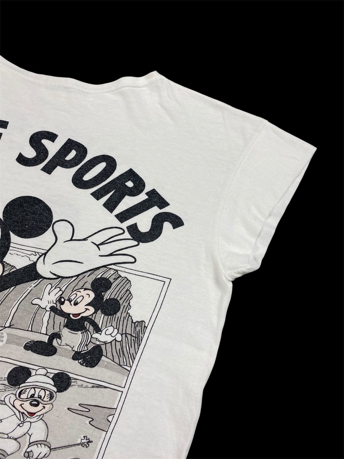 Vintage Vintage Mickey Mouse I Love Sports Sleeveless T-Shirt Size US XS / EU 42 / 0 - 15 Thumbnail