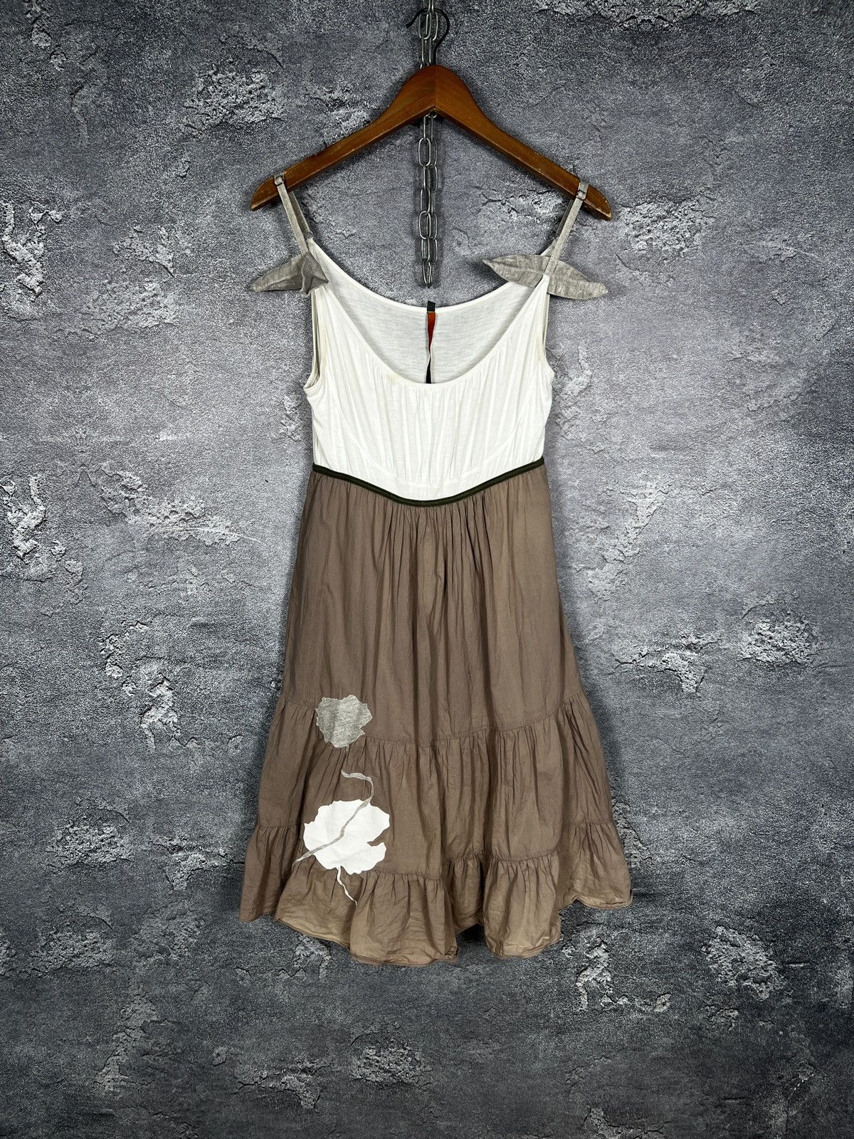 Vintage Cop Copine Tiered Summer Dress Size M