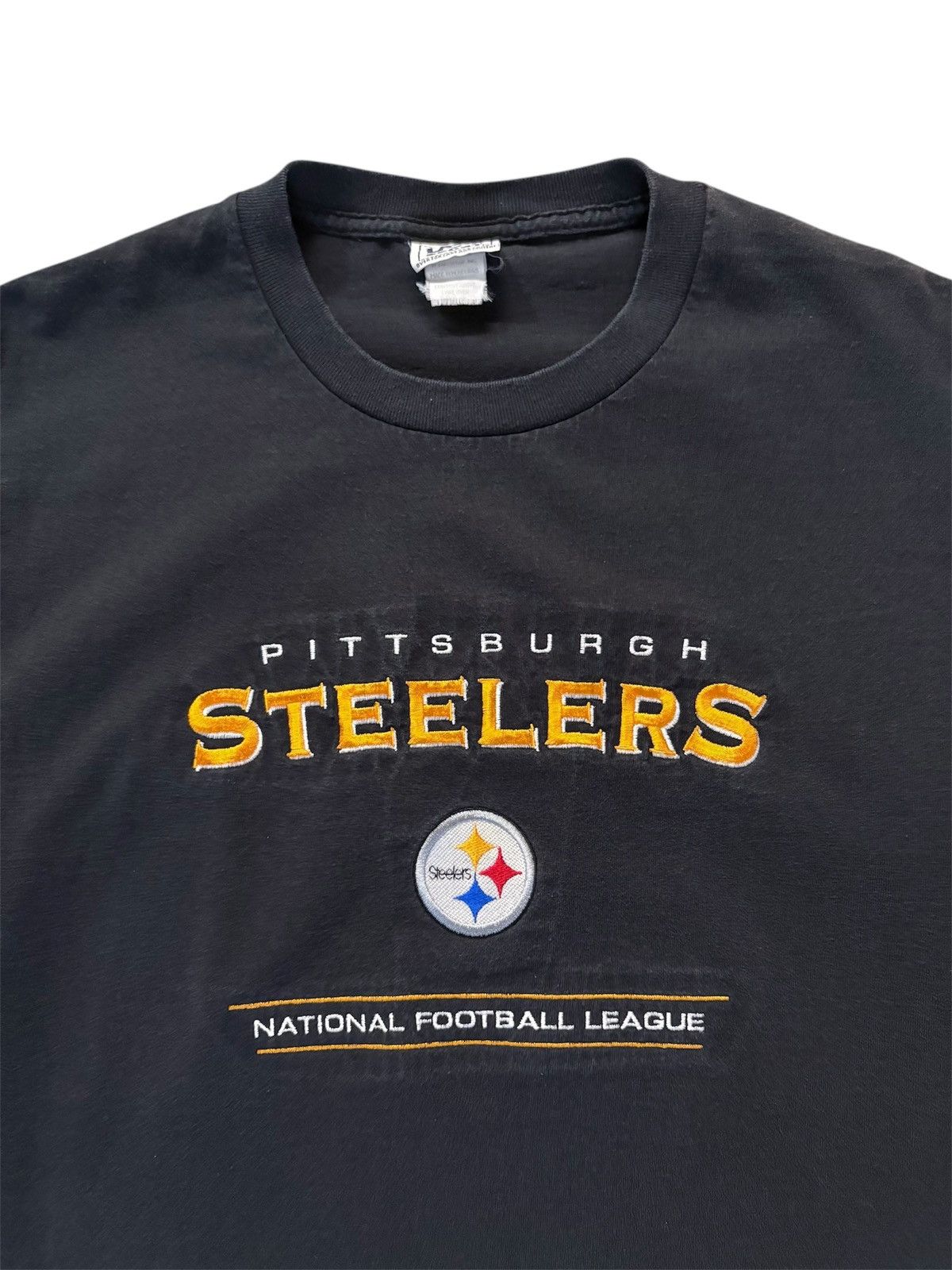 NFL 90’s Pittsburgh Steelers Vintage Embroidered Tee Shirt Size US L / EU 52-54 / 3 - 1 Thumbnail