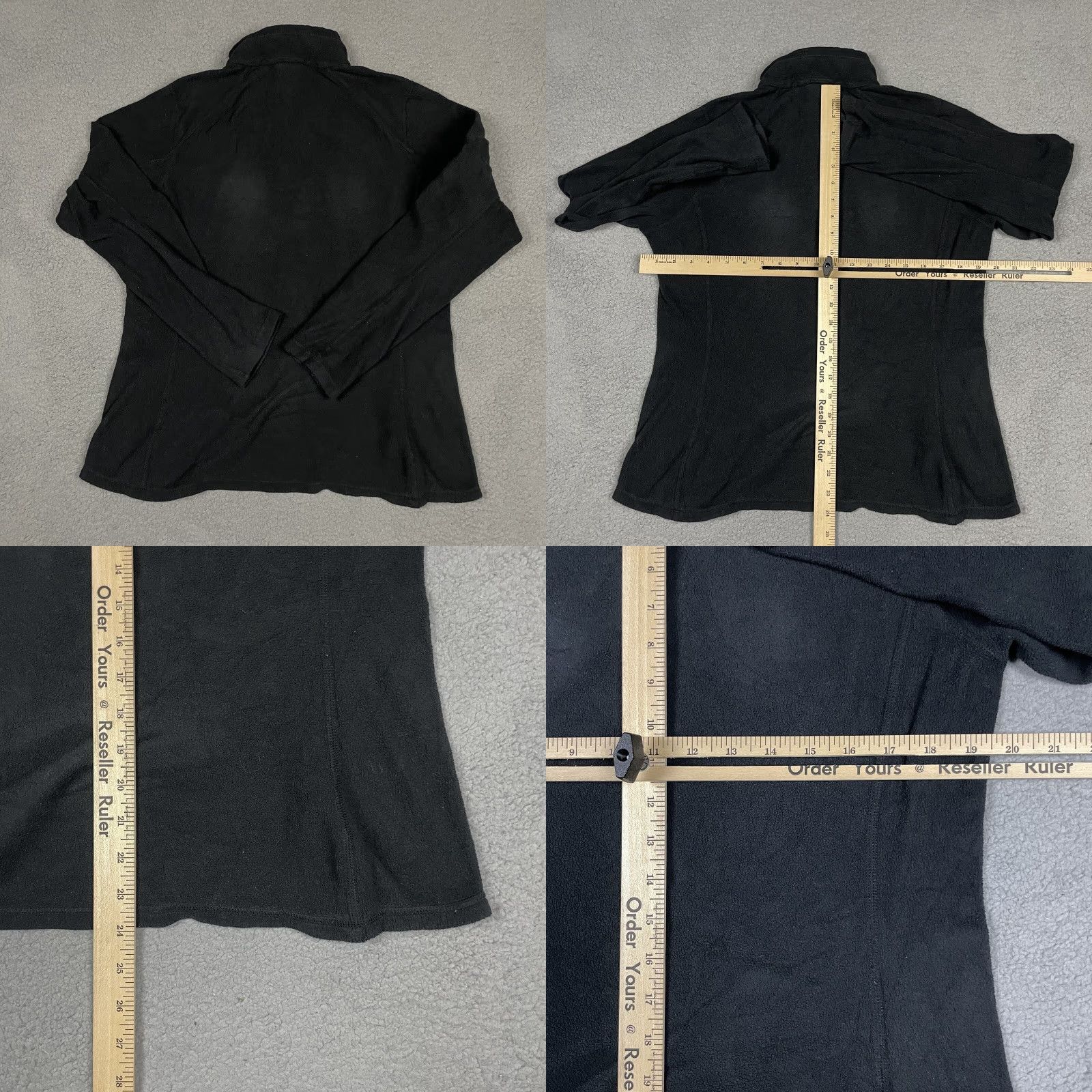 The North Face The North Face Fleece Jacket Womens Medium Black Quarter Zip Fleece Lining* Size M / US 6-8 / IT 42-44 - 8 Thumbnail