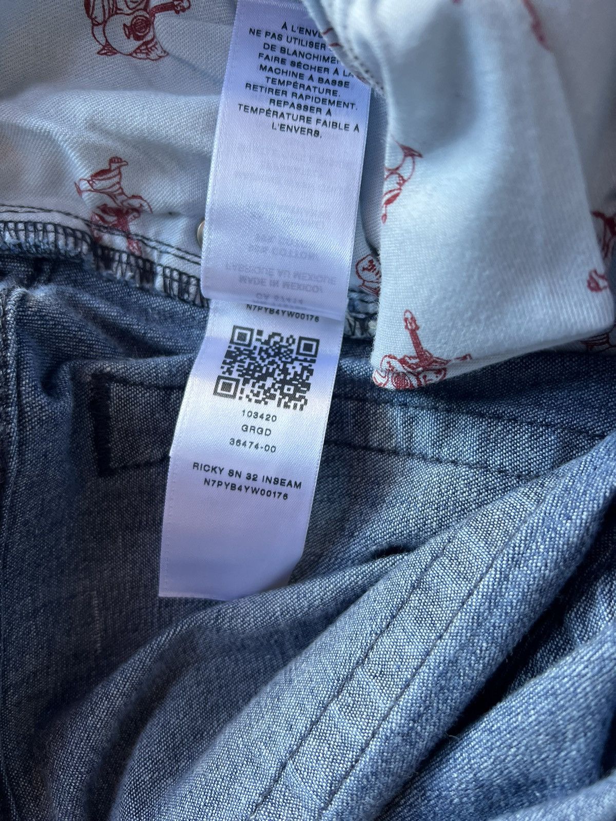 True Religion True Religion Ricky Relaxed Straight Pants Size US 40 / EU 56 - 10 Thumbnail