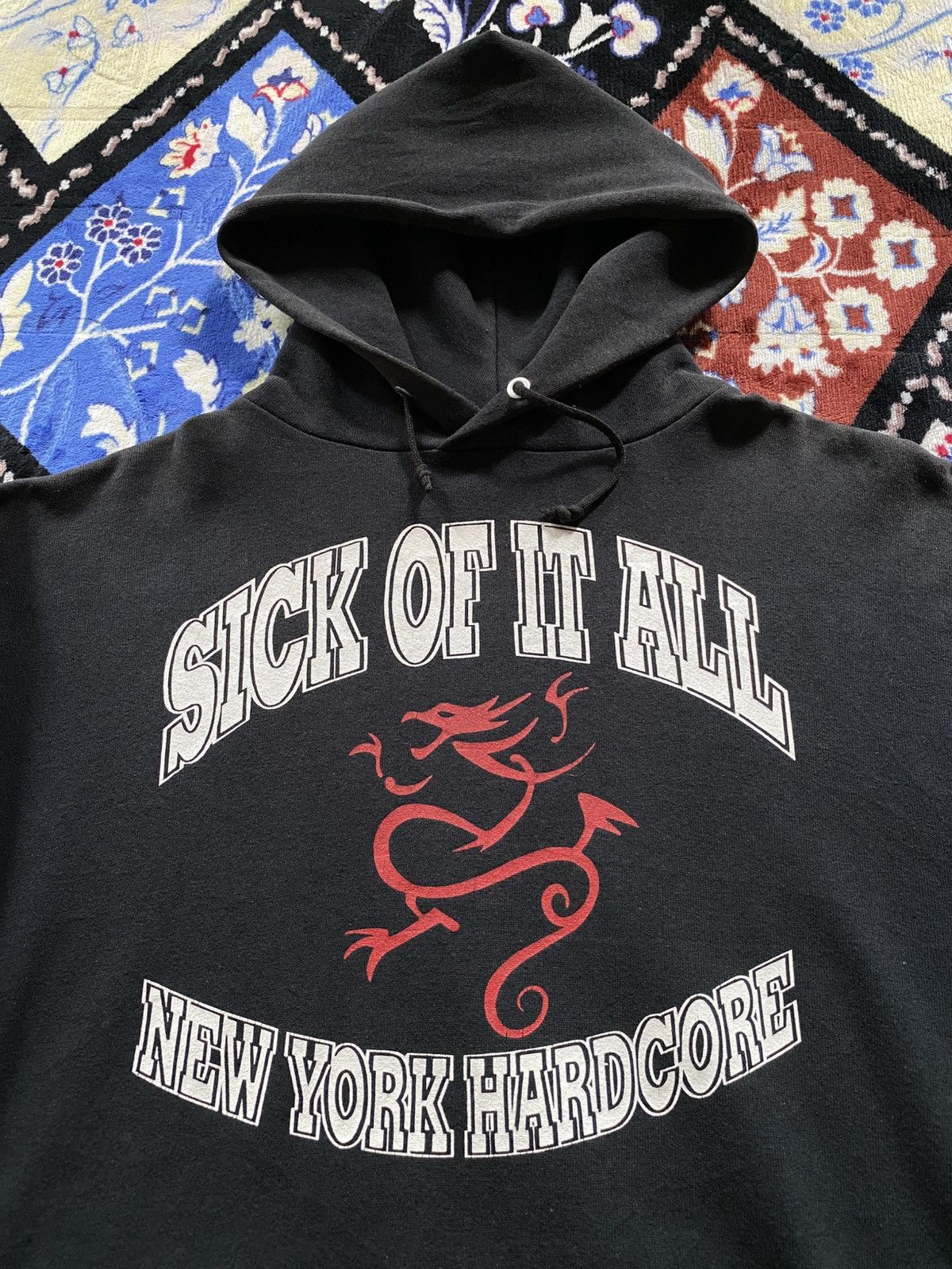 Band Tees Vintage 90s Sick Of It All New York Hardcore Hoodie Size US L / EU 52-54 / 3 - 4 Thumbnail