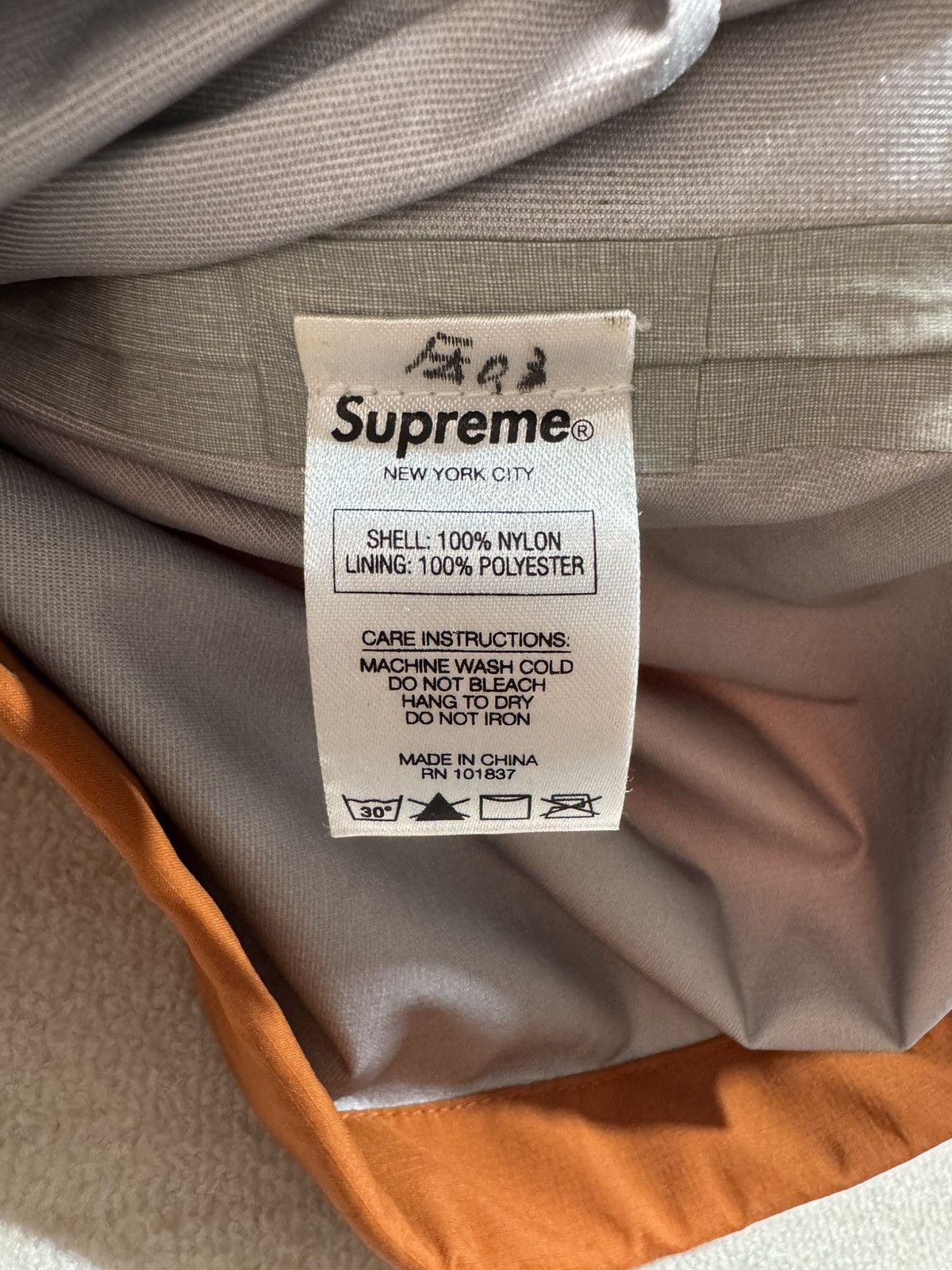 Supreme Taped seam anorak Size US L / EU 52-54 / 3 - 6 Thumbnail