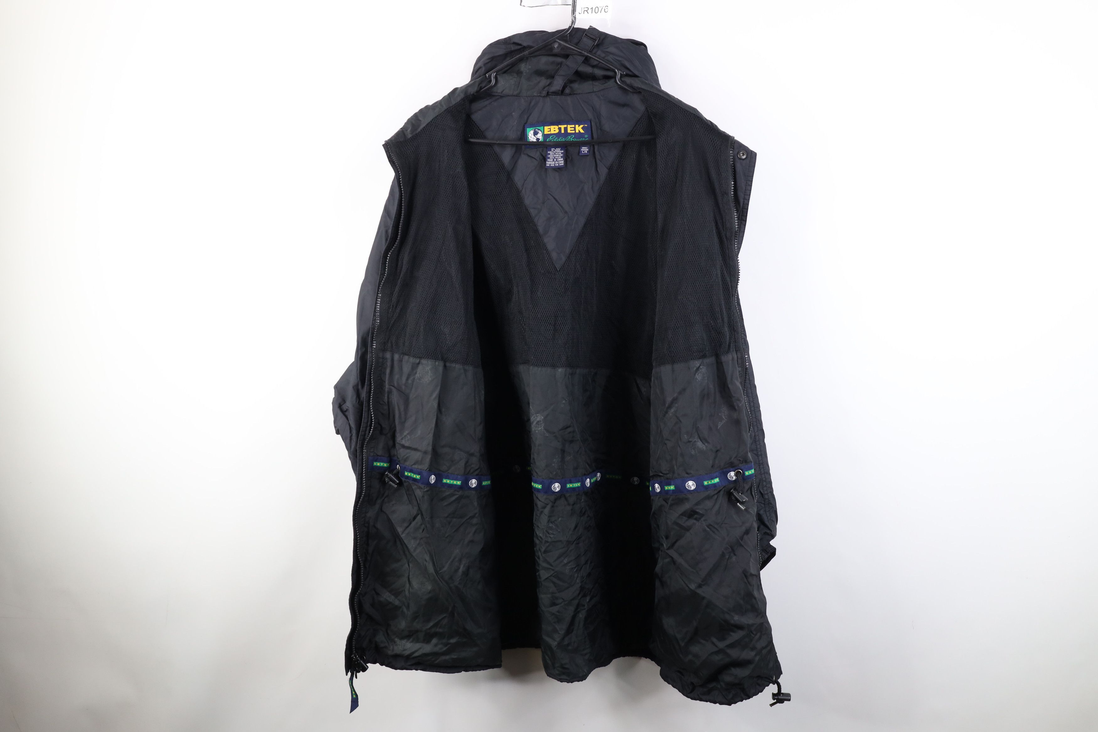 Eddie Bauer Vinage 90s Eddie Bauer EbTek Parka Rain Jacket Coat Black Size US L / EU 52-54 / 3 - 9 Thumbnail