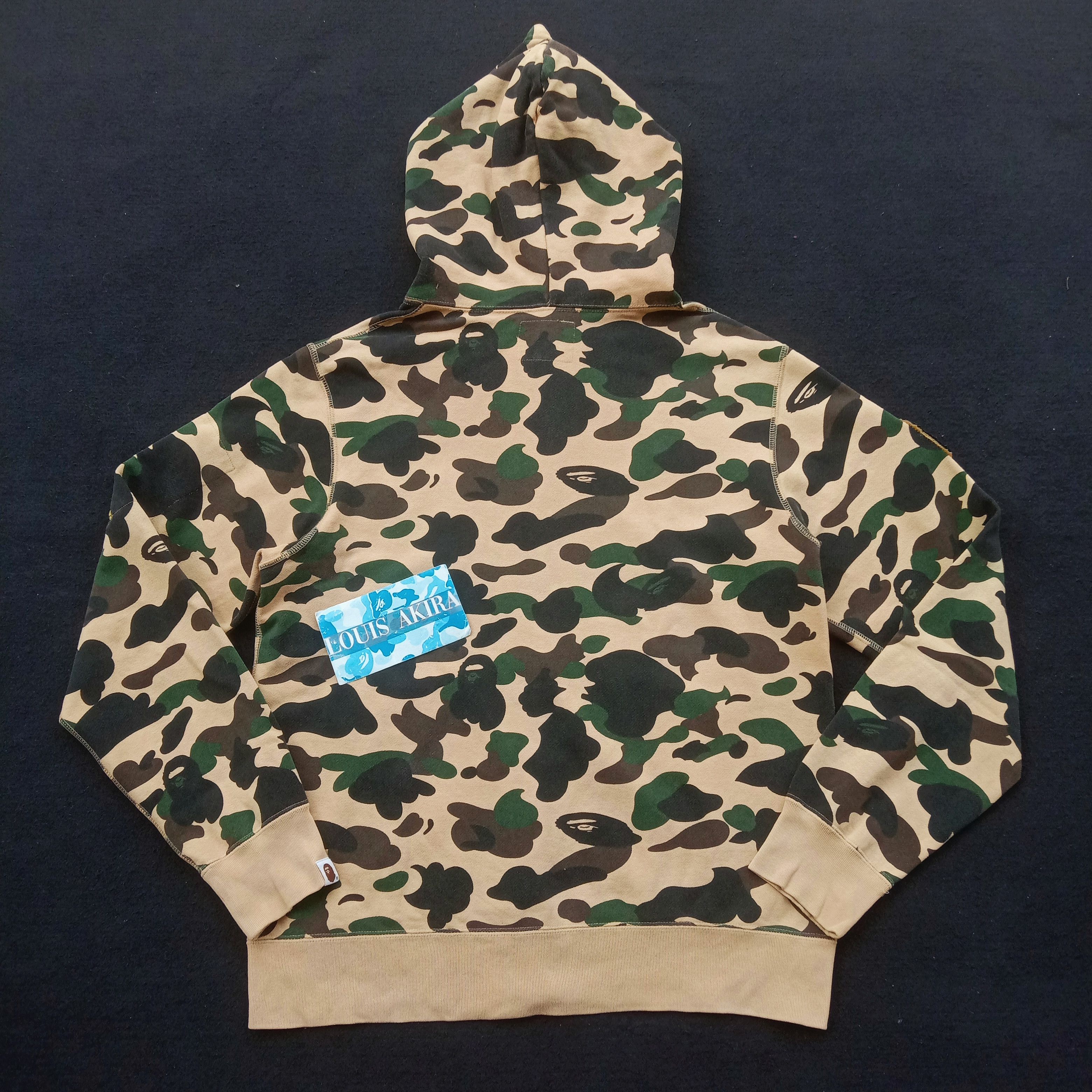 Bape 1st Camo Full Zip Hoodie (2011) Size US L / EU 52-54 / 3 - 5 Thumbnail