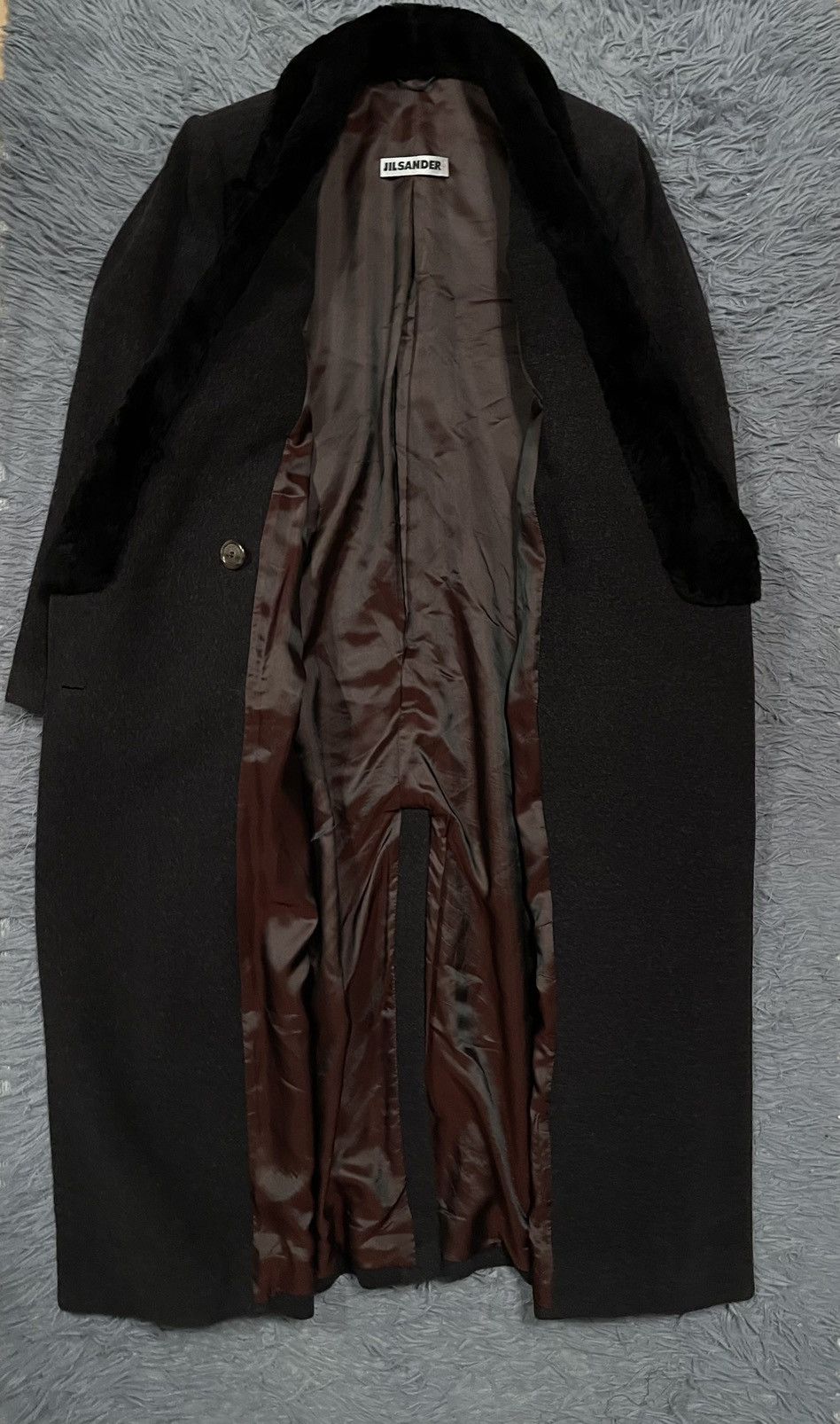 Jil Sander 90s archive wool + cashmere coat jacket