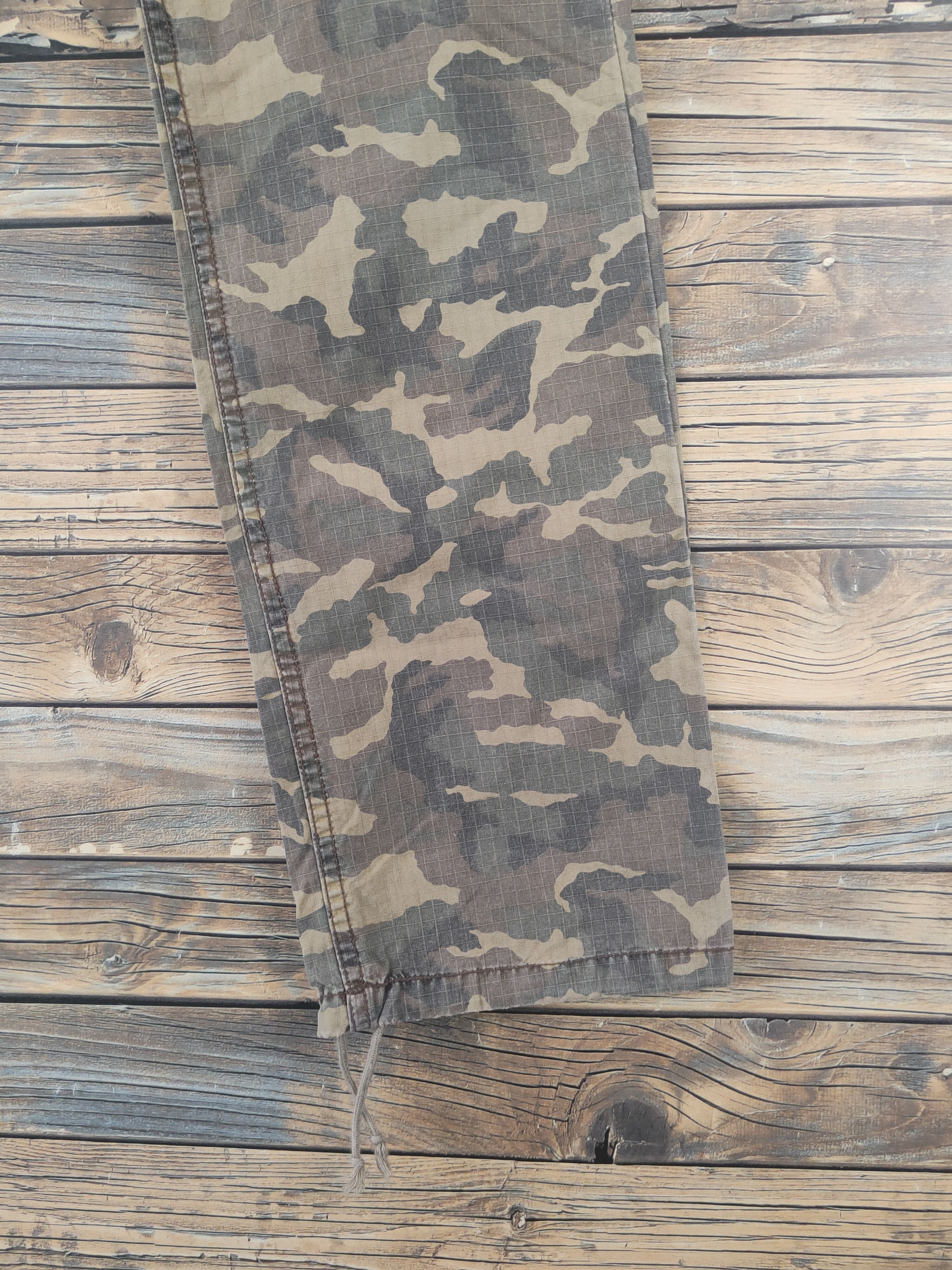 X-Girl DL x-girl Camouflage Multipocket Tactical Cargo Pants #2035 Size 29" - 6 Thumbnail