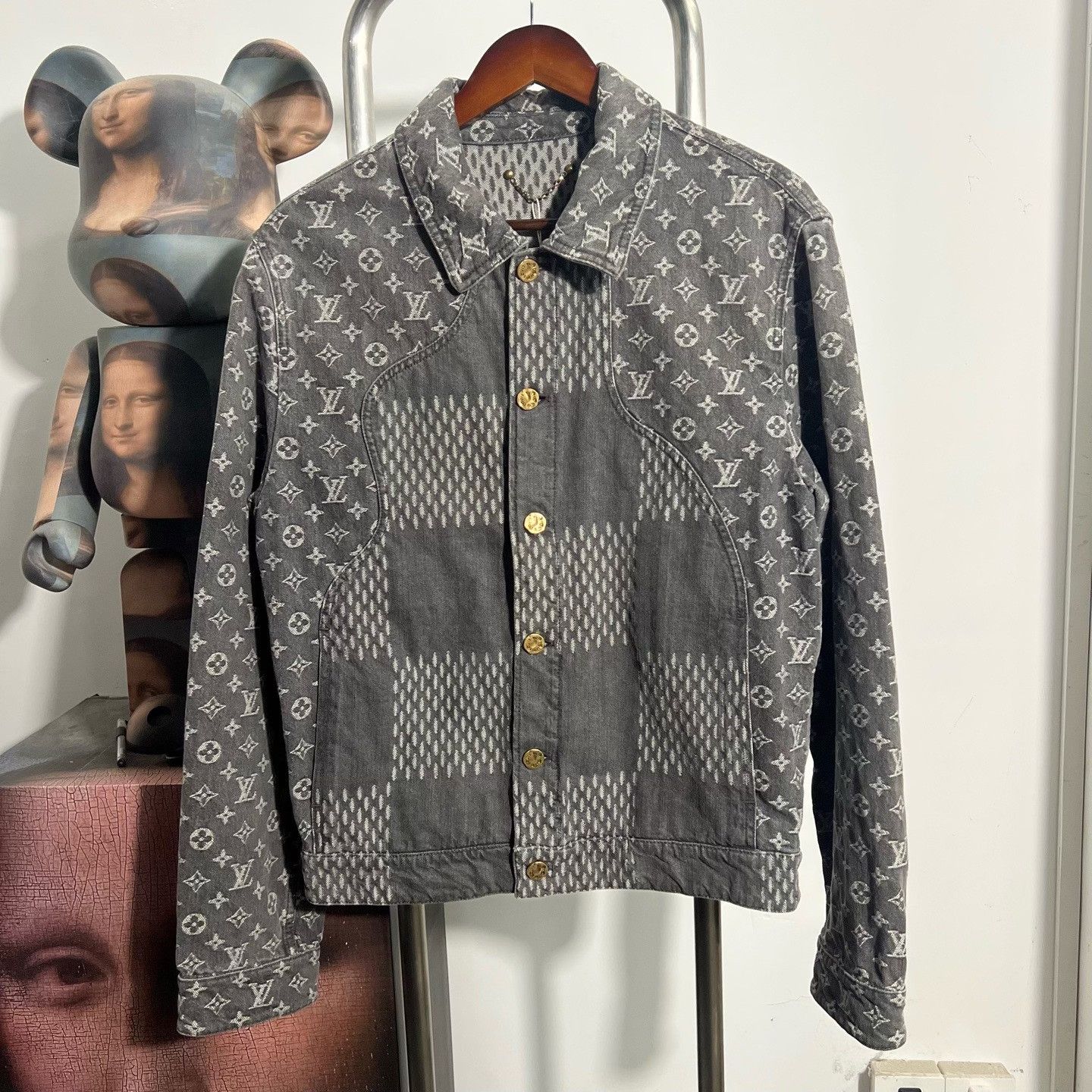 Louis Vuitton Louis Vuitton Denim Gray Light Jacket m Men Size US M / EU 48-50 / 2 - 1 Thumbnail