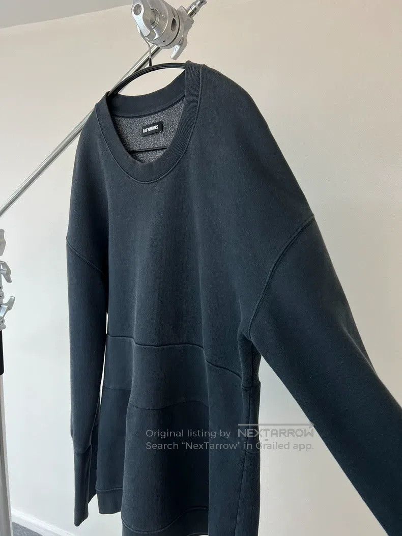 Raf Simons Raf Simons Round-neck sweatshirt with waistline Size US L / EU 52-54 / 3 - 2 Thumbnail