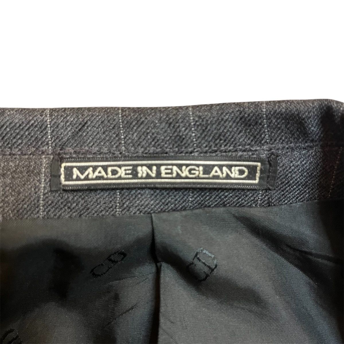 Christian Dior Monsieur Vintage Grey Christian Dior Monsieur Pinstripe suit, 70s/80s Size 40R - 5 Thumbnail