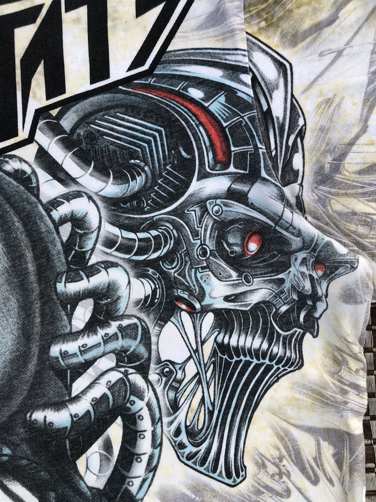 Affliction × Ed Hardy × Vintage RARE OVP Mayhem Rising STATIC STATE Tshirt Size US XL / EU 56 / 4 - 8 Thumbnail