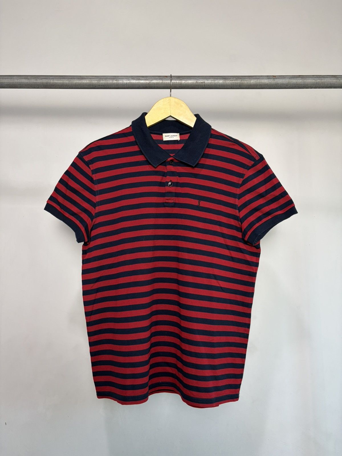 Saint Laurent Paris SS15 Polo Shirt | Grailed