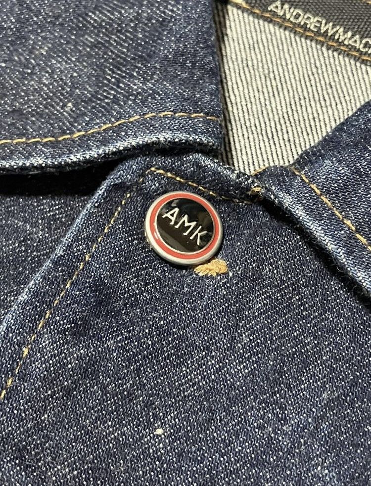 Andrew Mackenzie Andrew Mackenzie Early 2000s Denim Jacket Hand-Painted Size US S / EU 44-46 / 1 - 4 Thumbnail