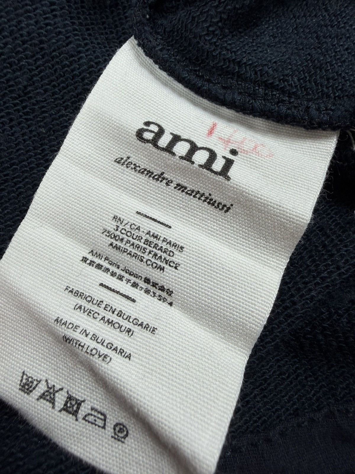 AMI AMI Paris Zip Track Top Sweatshirt Size L Size US L / EU 52-54 / 3 - 9 Thumbnail