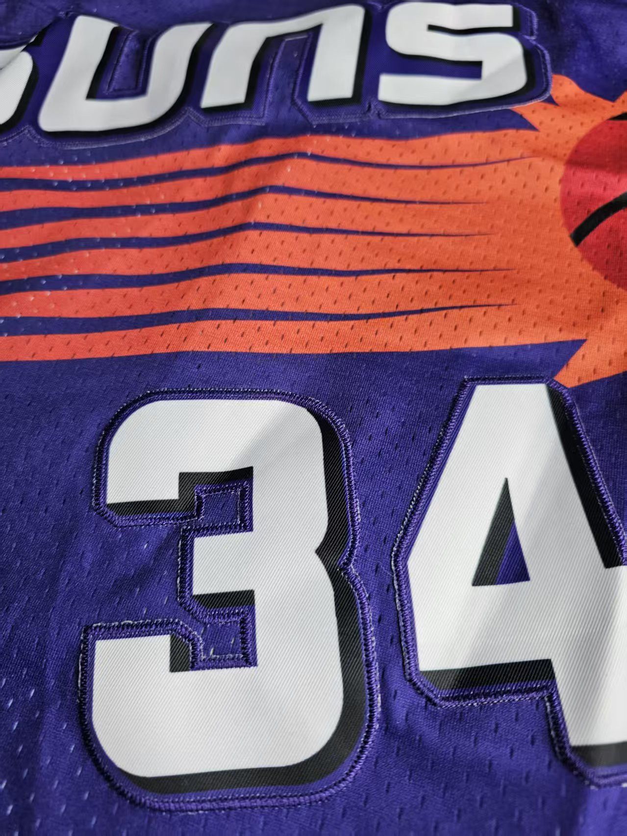 NBA #34 Charles Barkley Jersey Phoenix Suns 1992 93 Size US L / EU 52-54 / 3 - 4 Thumbnail
