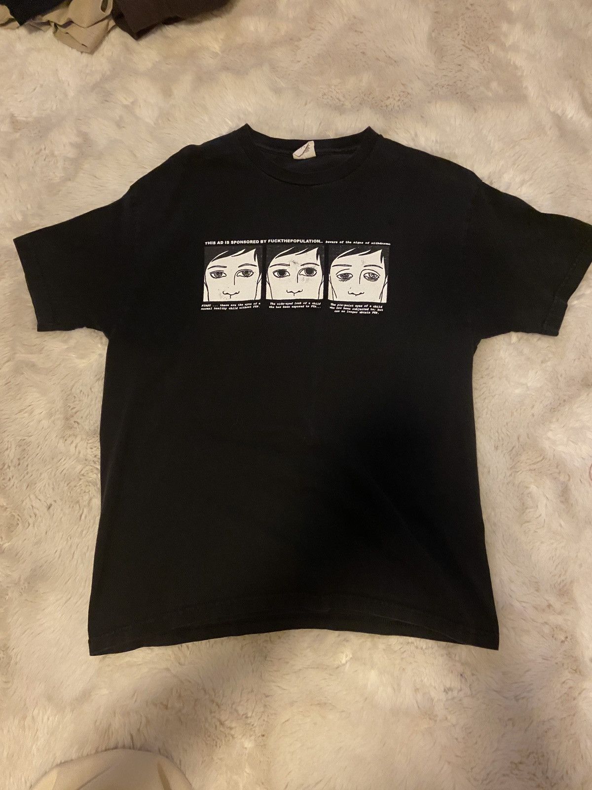 Fuck The Population Fuck The Population ‘Withdrawal’ T-Shirt Black Size US L / EU 52-54 / 3 - 2 Thumbnail