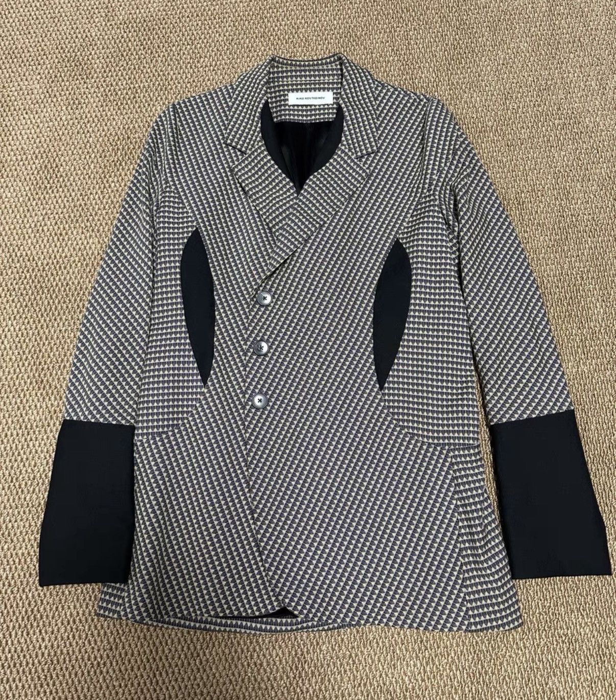 Kiko Kostadinov Kiko Kostadinov Aristides Double Breasted Blazer K23 Size US S / EU 44-46 / 1 - 4 Thumbnail