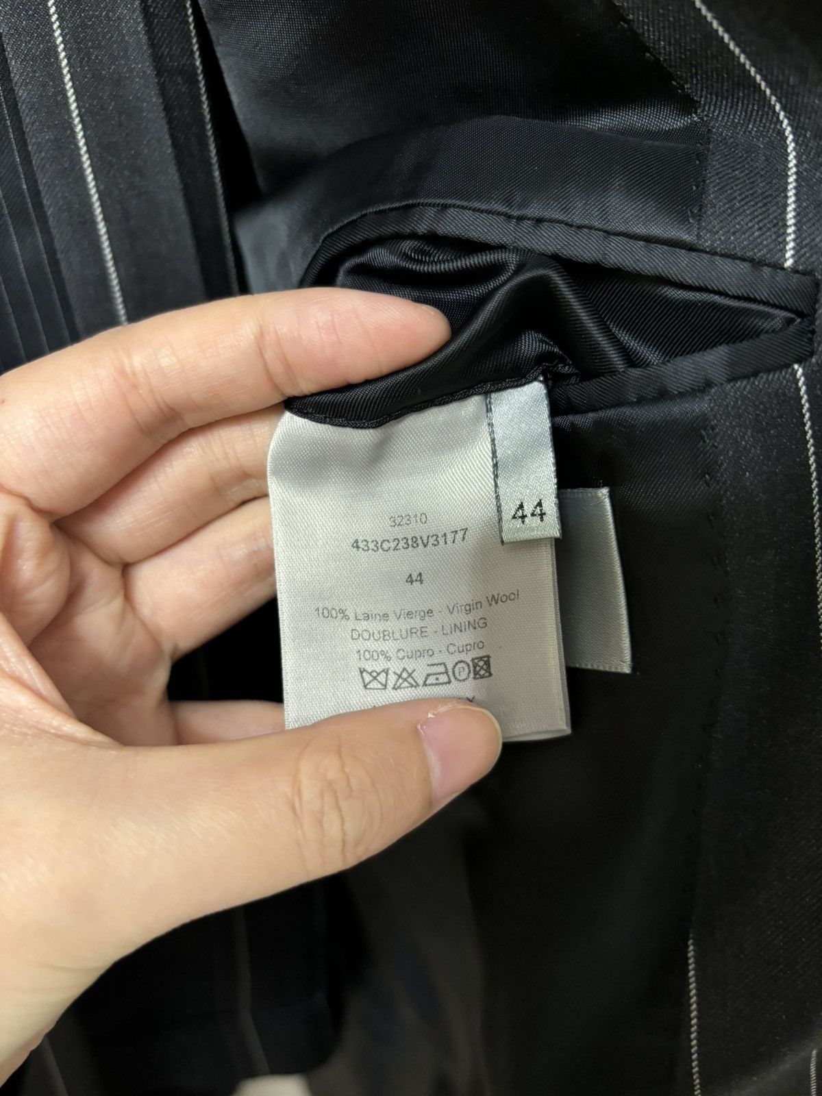 Dior Dior Homme fw14 Multi-Stripe suits Size 44R - 3 Thumbnail