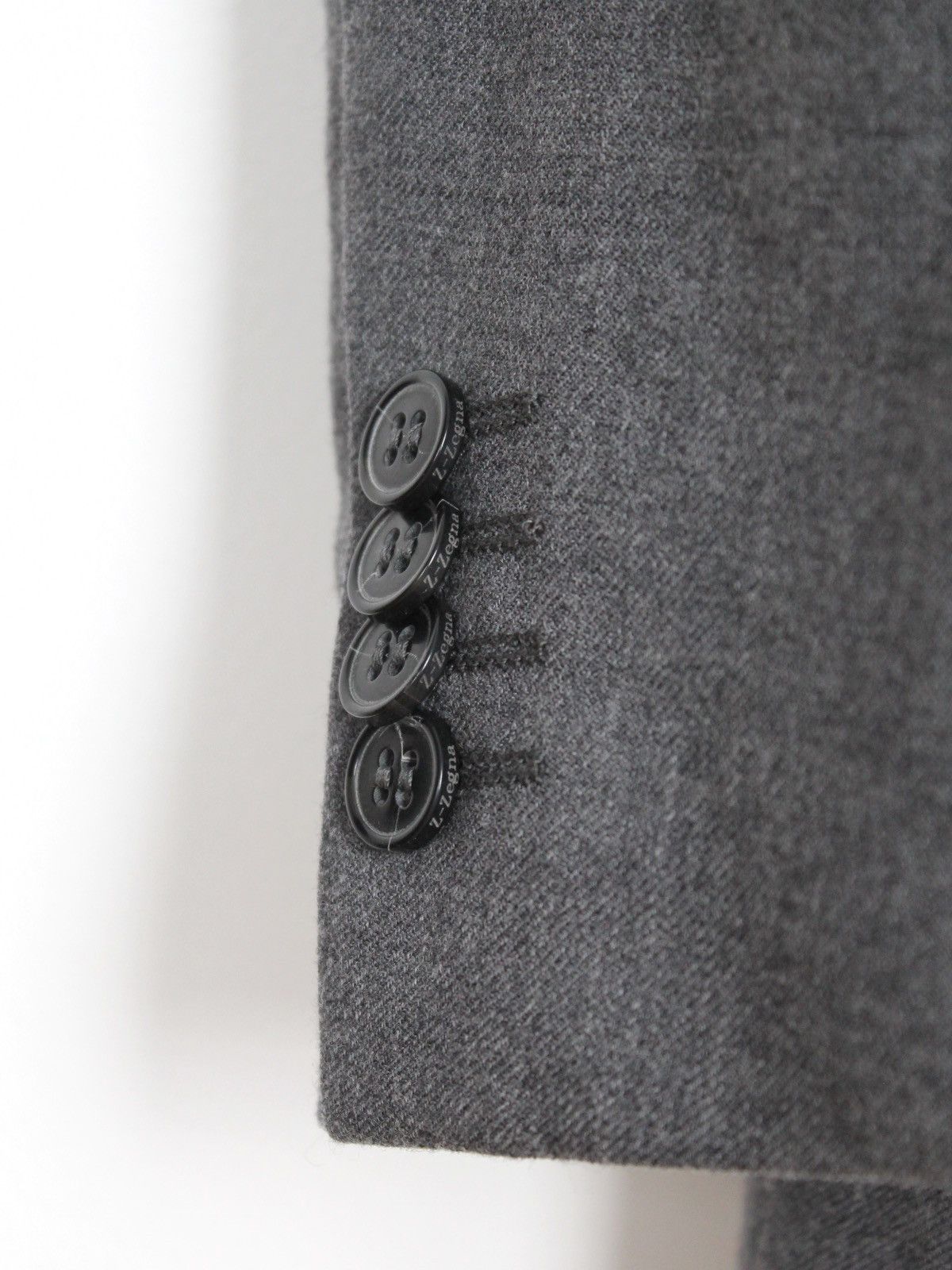 Ermenegildo Zegna × Z Zegna Ermenegildo Zegna Mens Grey City Blazer 52R Size 52R - 4 Thumbnail