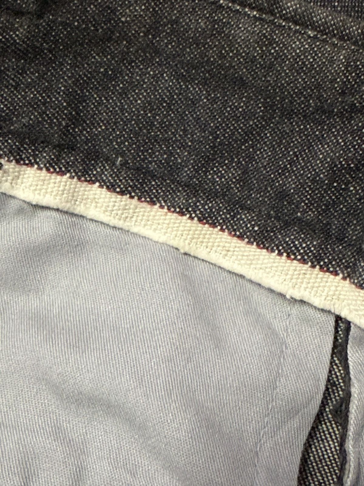 Creighton × Japanese Brand × Vintage 50s 60s Creighton Selvedge Pleated High Waist Baggy Jeans Size US 31 - 20 Thumbnail