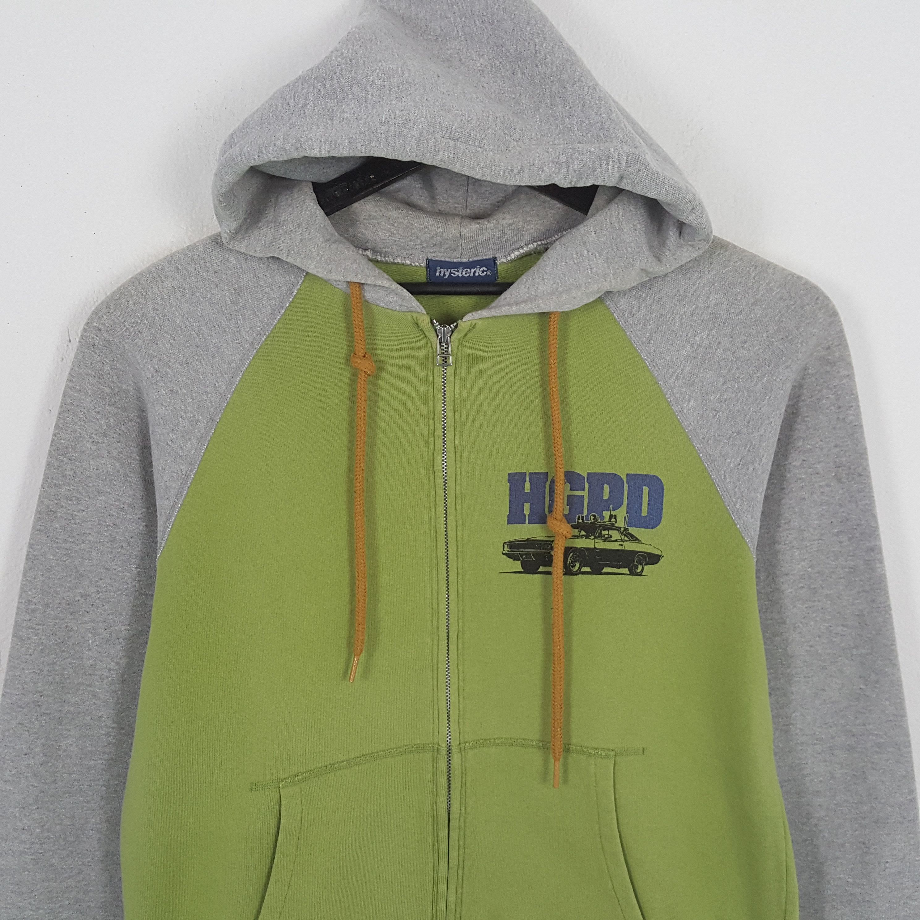 Hysteric Glamour × Japanese Brand × Vintage HYSTERIC GLAMOUR Streetwear Custom Art Zipper Hoodies Size US S / EU 44-46 / 1 - 4 Thumbnail