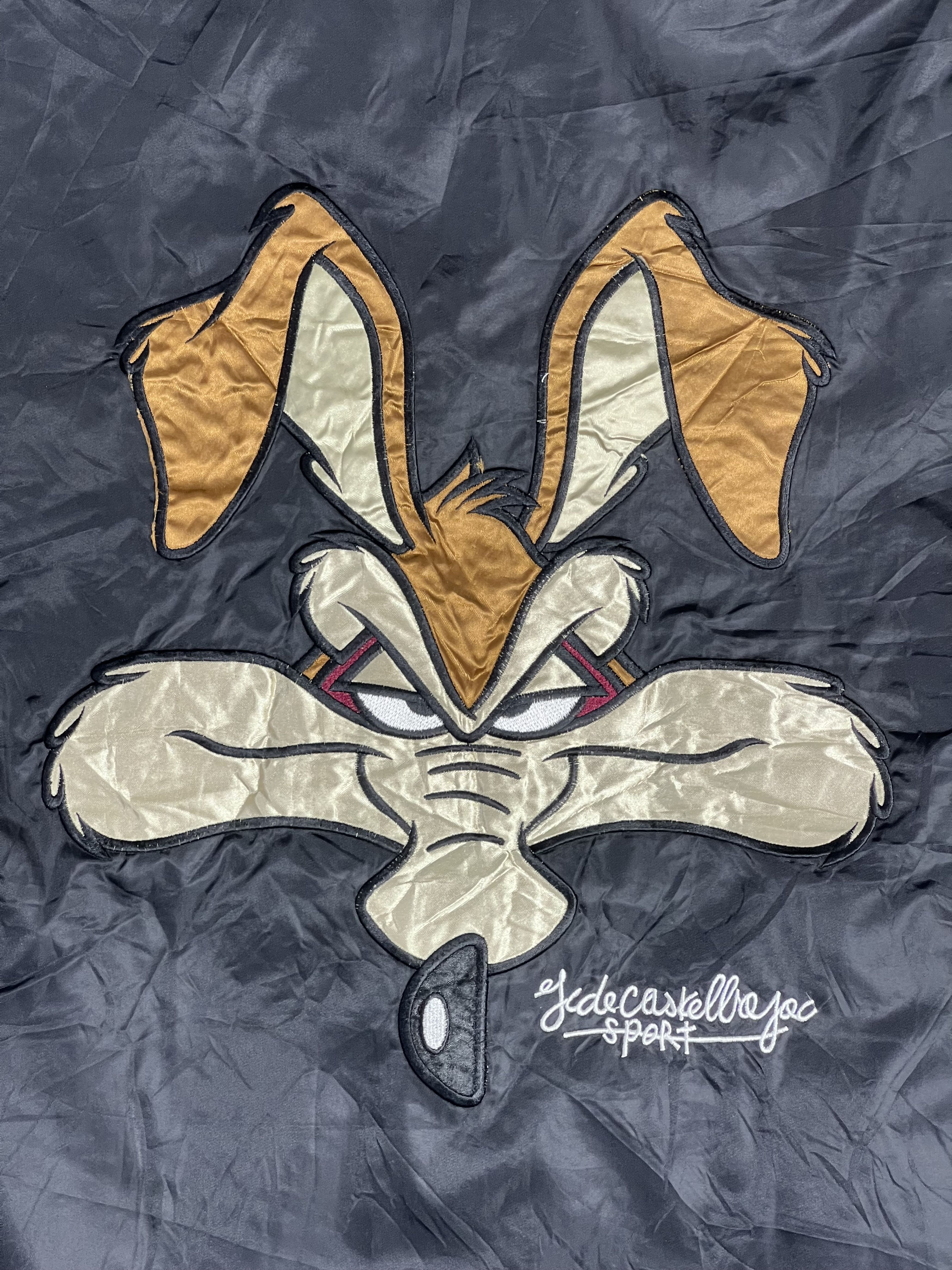 Cartoon Network Vtg 90s Wile E. Coyote Reversible Suede Jacket (XL) GTMD813 Size US XL / EU 56 / 4 - 10 Thumbnail
