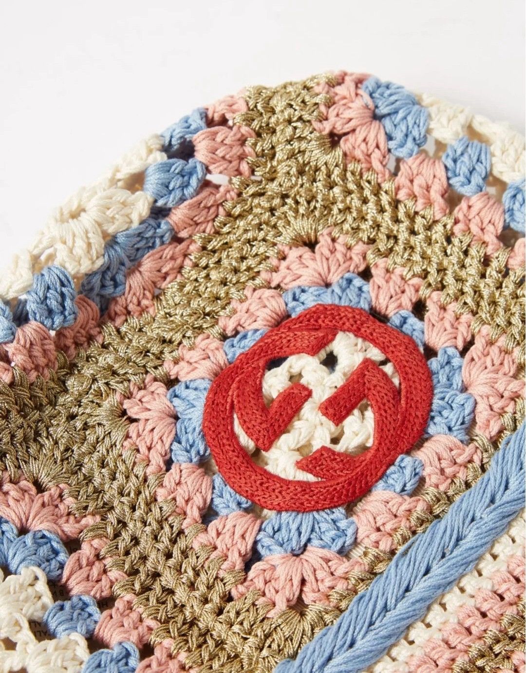 Gucci GUCCI LOVELIGHT INTERLOCKING G CROCHET HAT Size ONE SIZE - 13 Thumbnail