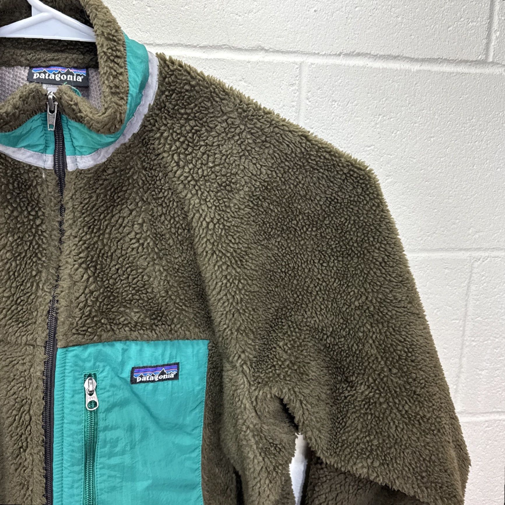 Patagonia Vtg Patagonia Retro-X Deep Pile Fleece Jacket Mens Large Brown Windbreaker Coat Size US L / EU 52-54 / 3 - 7 Thumbnail