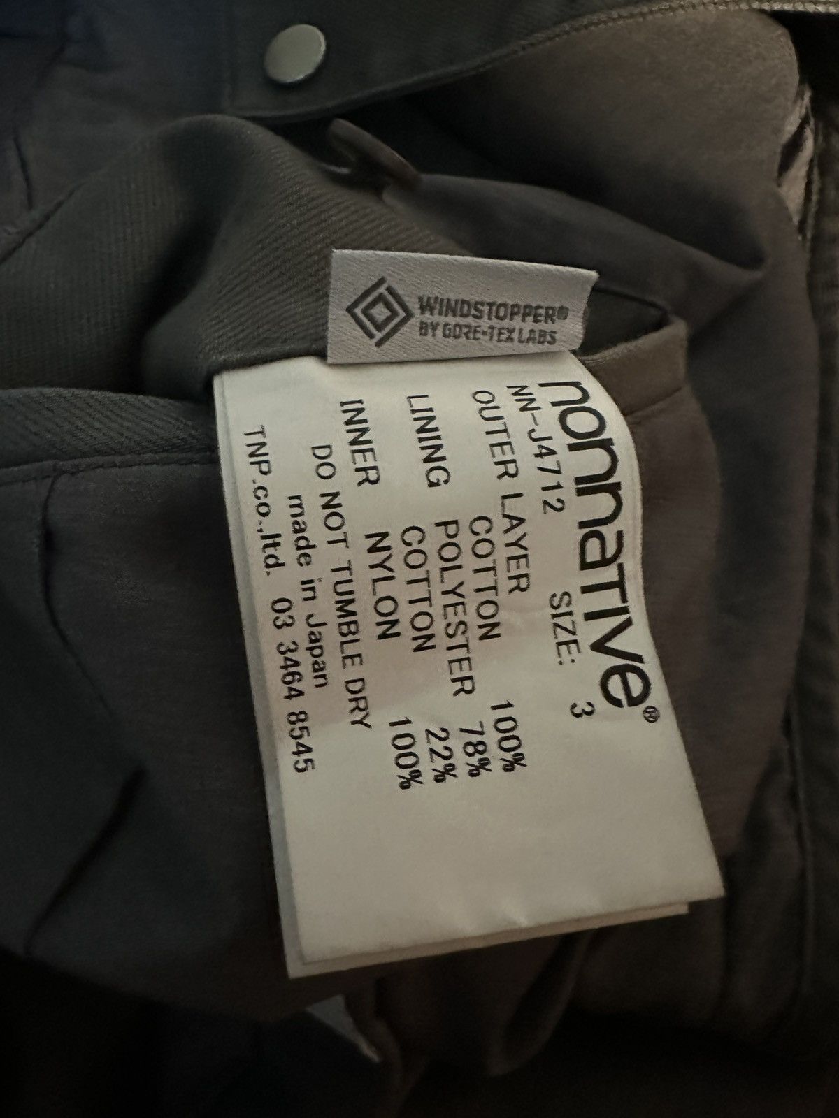 Nonnative Nonnative Trooper Blouson size 3 gray Size US L / EU 52-54 / 3 - 9 Thumbnail