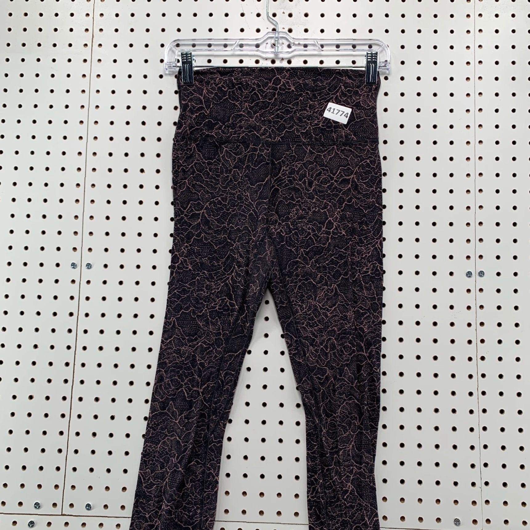 Lululemon VINTAGE Lululemon Align Leggings Womens Size 4 Black Purple Yoga Skinny Ankle 24x28 Size 27" / US 4 / IT 40 - 4 Thumbnail